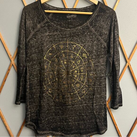 Lucky Brand Burnout T-Shirt - Picture 1 of 3